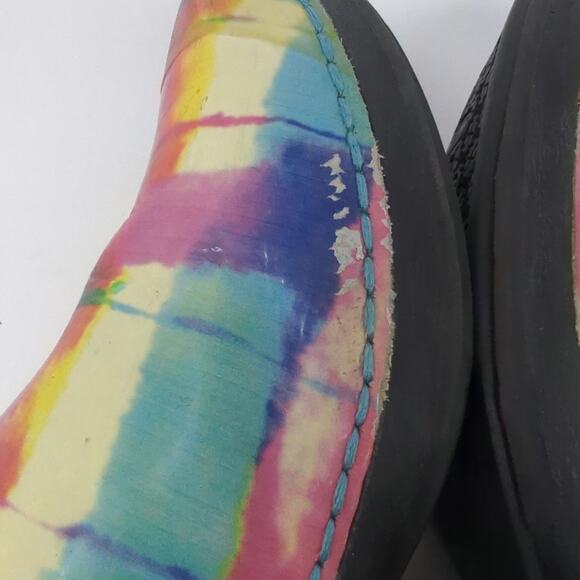 Rocky 4 Eur Sole Patent Leather Clogs for Nurses Size 7 - Picture 8 of 9